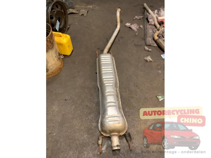 Gebruikte Uitlaat Middendemper Opel Astra G (F08/48) 1.6 16V Prijs € 35,00 Margeregeling aangeboden door Autorecycling Chino B.V.