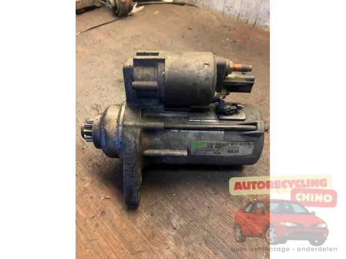 Gebruikte Startmotor Volkswagen Touran (1T1/T2) 1.9 TDI 105 Euro 3 Prijs € 35,00 Margeregeling aangeboden door Autorecycling Chino B.V.
