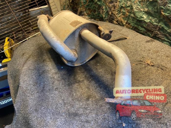 Uitlaat Einddemper van een Chevrolet Matiz (M200) 0.8 S,SE 2008