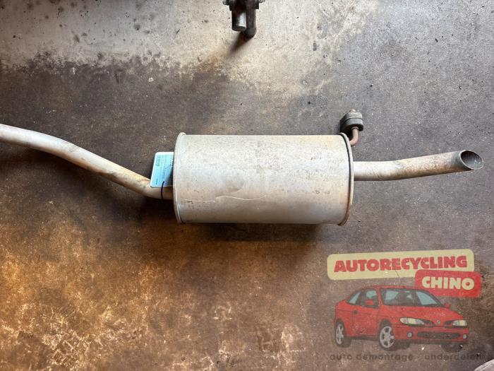 Gebruikte Uitlaat Einddemper Volkswagen Fox (5Z) 1.2 Prijs € 39,50 Margeregeling aangeboden door Autorecycling Chino B.V.