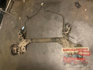 Gebruikte Achterbrug Ford B-Max (JK8) 1.0 EcoBoost 12V 100 Prijs € 250,00 Margeregeling aangeboden door Autorecycling Chino B.V.