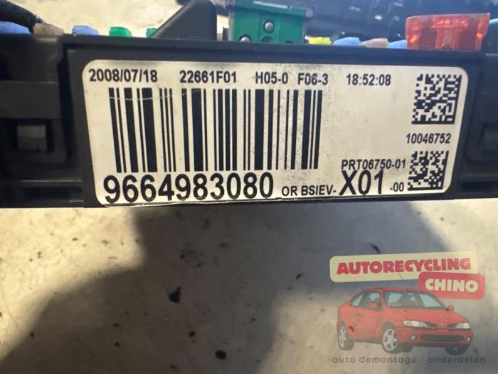 Computer Body Control van een Peugeot 207/207+ (WA/WC/WM) 1.4 16V VTi 2008