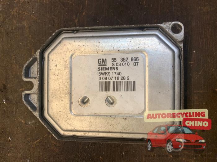 Gebruikte Computer Motormanagement Opel Vectra C GTS 1.8 16V Prijs € 175,00 Margeregeling aangeboden door Autorecycling Chino B.V.