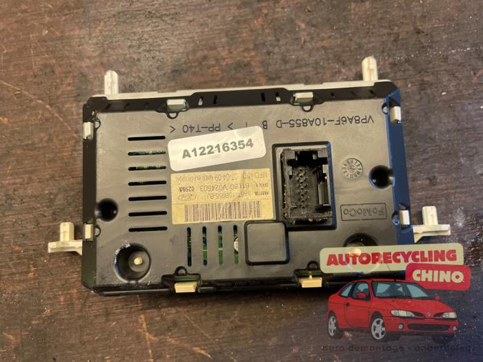 Gebruikte Display Interieur Ford Fiesta 6 (JA8) 1.6 TDCi 16V Prijs € 35,00 Margeregeling aangeboden door Autorecycling Chino B.V.