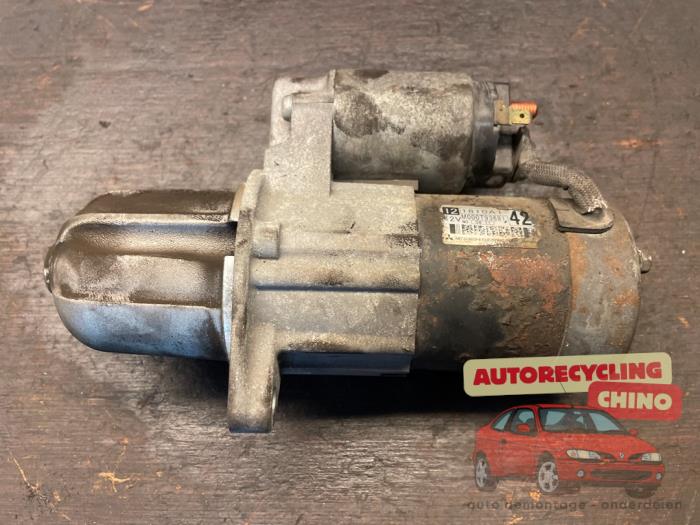 Gebruikte Startmotor Mitsubishi Colt (Z2/Z3) 1.3 16V Prijs € 40,00 Margeregeling aangeboden door Autorecycling Chino B.V.