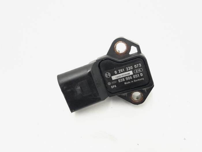 Gebruikte Map Sensor (inlaatspruitstuk) Volkswagen Golf VI (5K1) 2.0 GTI 16V Prijs € 8,99 Margeregeling aangeboden door GEJO Revisie & Onderdelen BV