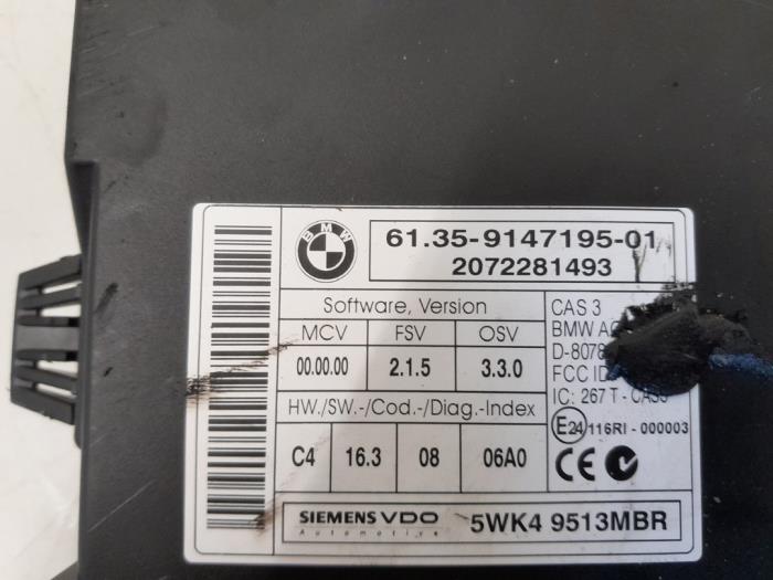 Computer Body Control van een BMW 3 serie (E90) 318d 16V 2009