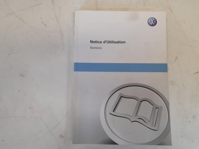 Instructie Boekje van een Volkswagen Scirocco (137/13AD) 1.4 TSI 122 16V 2011
