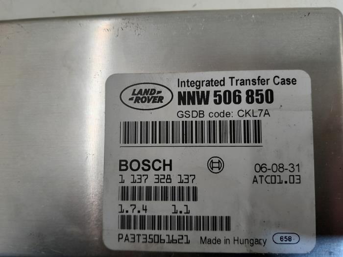 Transfer module 4x4 van een Land Rover Range Rover Sport (LS) 2.7 TDV6 24V 2006