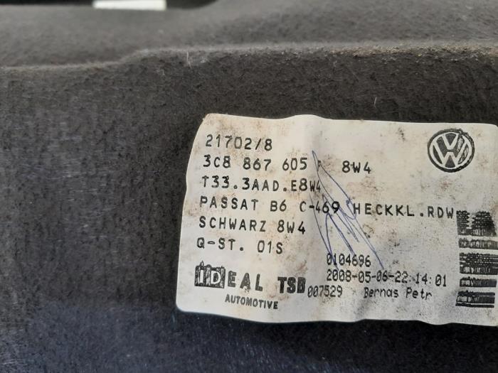 Bekleding Achterklep van een Volkswagen Passat CC (357) 1.8 TSI 16V 2010
