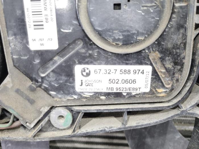 Koelerset van een BMW X1 (E84) sDrive 18d 2.0 16V 2012