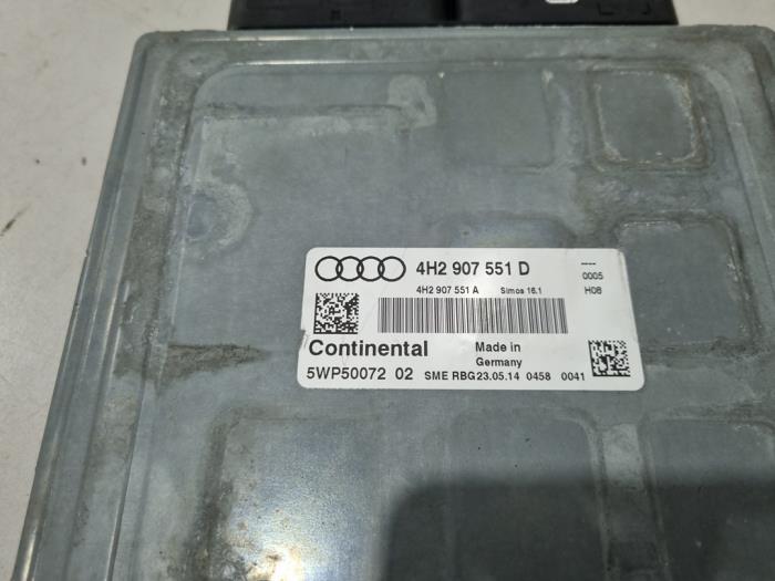 Computer Motormanagement van een Audi A8 (D4) 3.0 V6 24V TFSI Quattro 2016