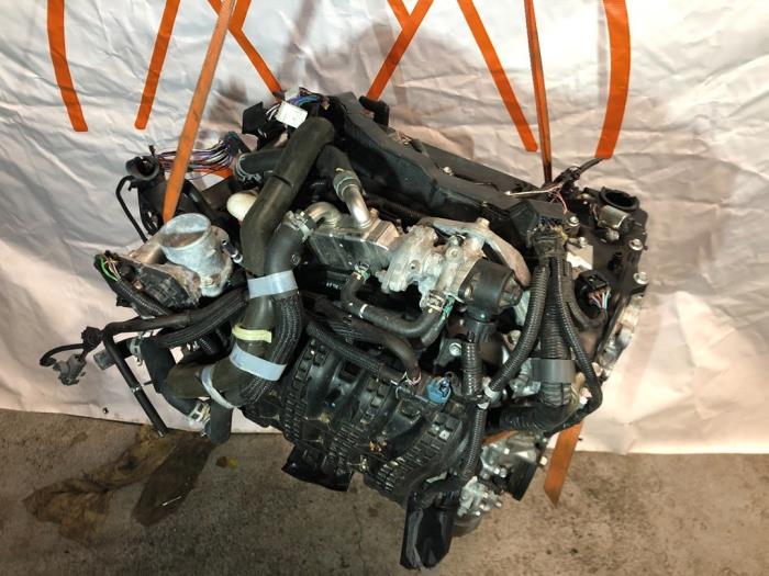 Motor van een Toyota Yaris III (P13) 1.5 16V Dual VVT-iE 2018