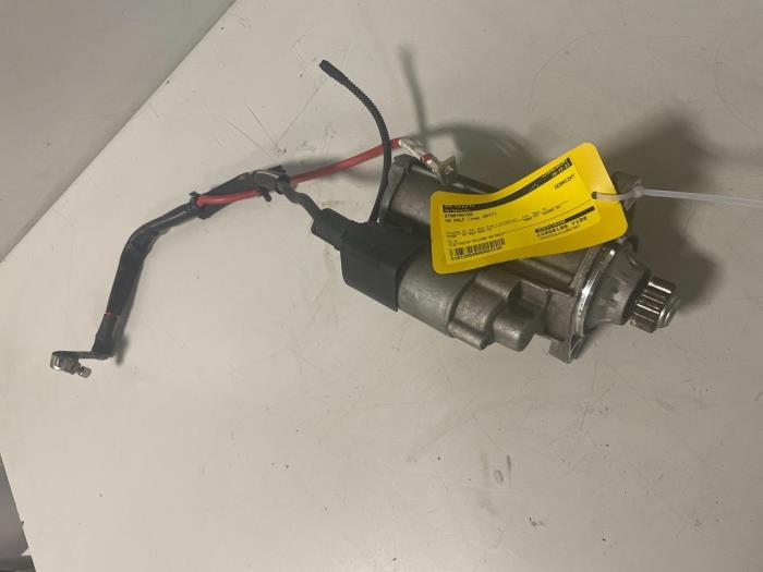 Gebruikte Startmotor Volkswagen Golf VII (AUA) 2.0 R 4Motion 16V Prijs € 35,00 Margeregeling aangeboden door DVZ Carparts