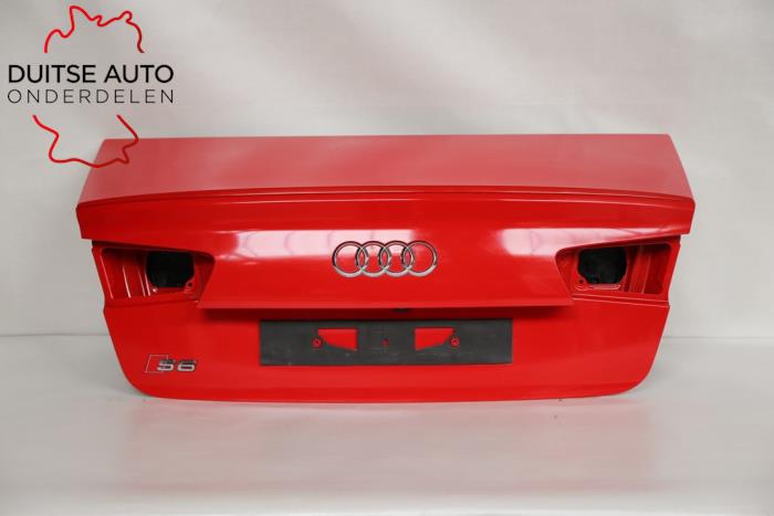 Achterklep van een Audi S6 (C7) 4.0 V8 TFSI 2012