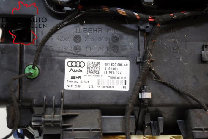 Kachelhuis van een Audi A4 Quattro (B8) 3.0 TDI V6 24V 2014