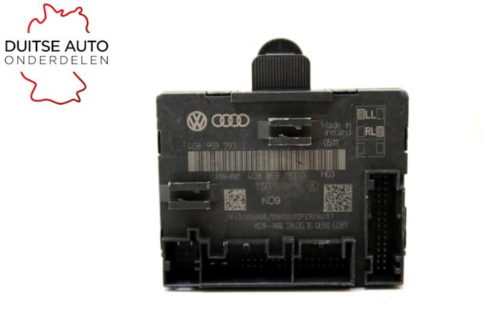 Module Centrale Deurvergrendeling van een Audi A6 (C7) 2.0 T FSI 16V Quattro 2015