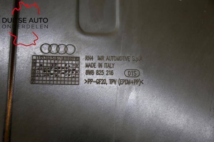 Bodem beschermplaat van een Audi A5 Sportback (F5A/F5F) 1.4 TFSI 16V 2019