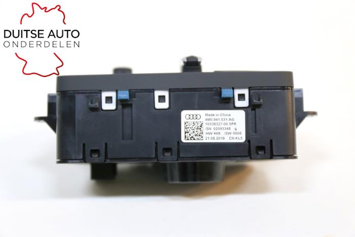 Licht Schakelaar van een Audi A5 Sportback (F5A/F5F) 1.4 TFSI 16V 2019