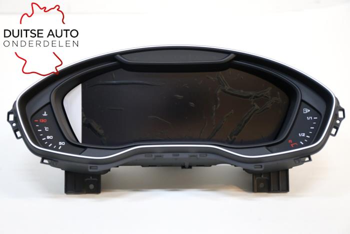 Instrumentenpaneel van een Audi A4 Quattro (B9) 2.0 TFSI 16V 2016