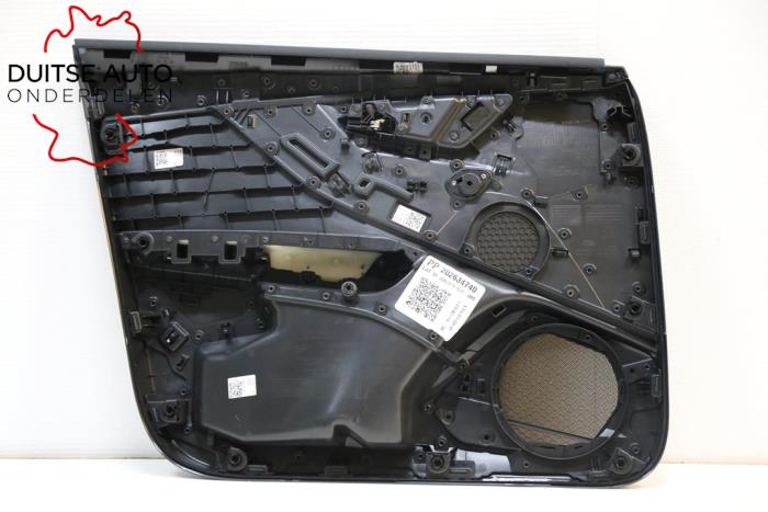 Portierbekleding 4Deurs rechts-voor van een Audi Q2 (GAB/GAG) 2.0 35 TDI 16V Quattro 2022