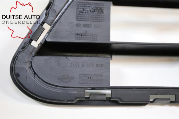 Grille van een MINI Countryman (F60) 1.5 12V Cooper ALL4 2022