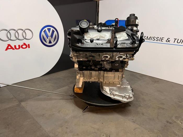 Motor van een Audi A7 Sportback (4GA/4GF) 3.0 TDI V6 24V biturbo Quattro 2014