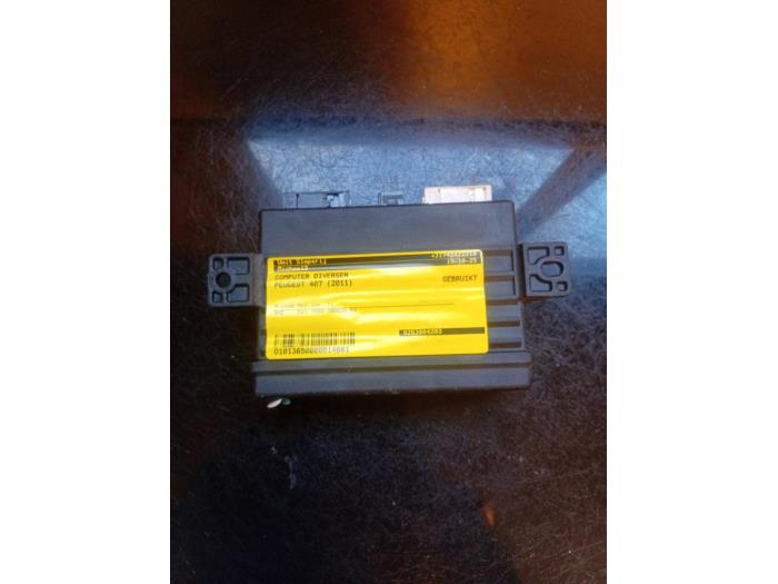 Gebruikte Computer Diversen Peugeot 407 SW (6E) 1.6 HDi 16V Prijs € 30,00 Margeregeling aangeboden door Umit Sloperij
