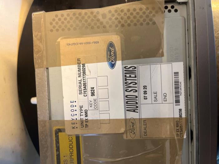 Navigatie Systeem van een Ford S-Max 2007