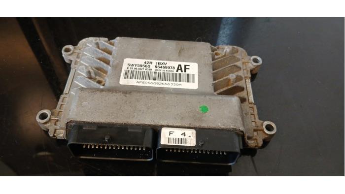 Gebruikte Computer Motormanagement Chevrolet Aveo (250) 1.2 16V Prijs € 200,00 Margeregeling aangeboden door Umit Sloperij