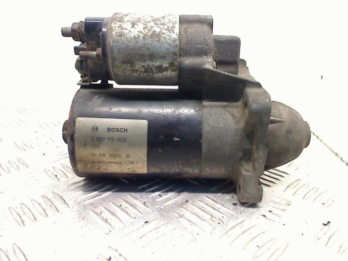 Gebruikte Startmotor Ford Escort 6 (AFL) 1.4 CL,CLi Prijs € 30,00 Margeregeling aangeboden door Autohandel & Demontage Weteringbrug