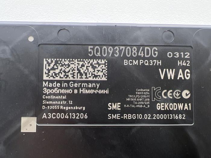 Computer Body Control van een Audi A1 Sportback (GBA) 1.0 30 TFSI 12V 2020