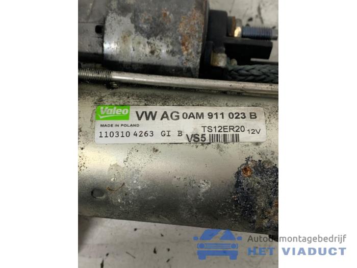 Gebruikte Startmotor Seat Ibiza IV (6J5) 1.4 TSI 16V FR Prijs € 40,00 Margeregeling aangeboden door Het Viaduct