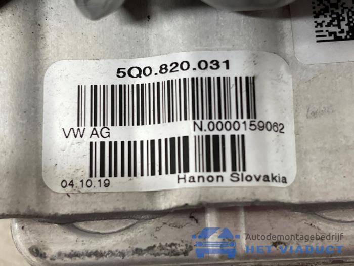Airco Condensor van een Audi A3 Sportback (8VA/8VF) 1.4 TFSI 16V 40 e-tron 2020