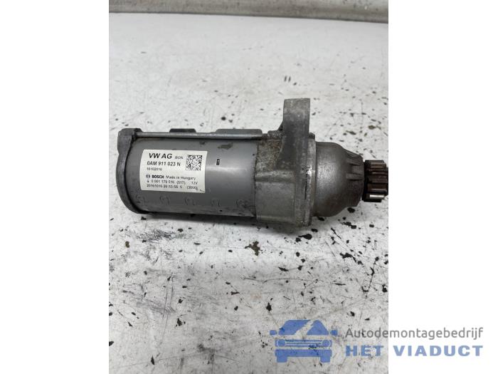 Gebruikte Startmotor Volkswagen Golf VII Variant (AUVV) 1.4 TGI 16V Prijs € 40,00 Margeregeling aangeboden door Het Viaduct