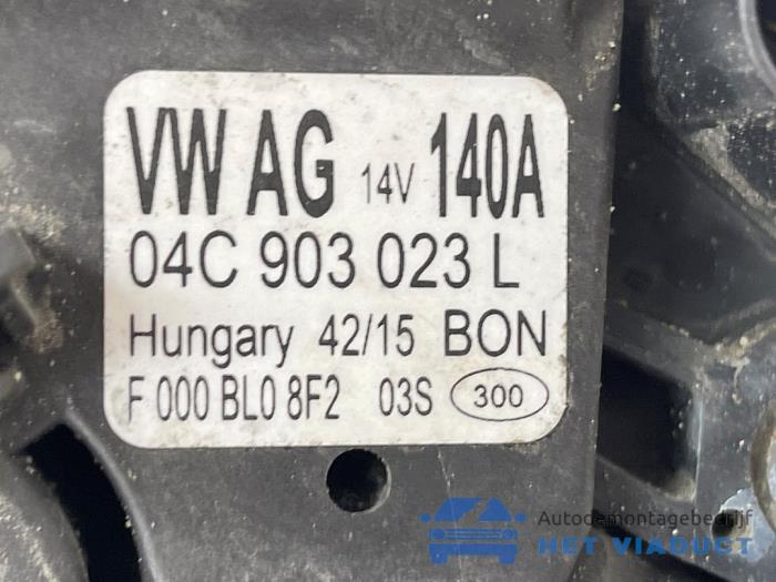 Dynamo van een Skoda Octavia Combi (5EAC) 1.4 TSI 16V 2015