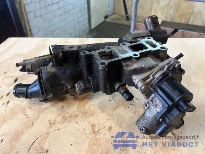 Gebruikte Uitlaat gasklep (EGR) Hyundai Santa Fe III (DM) 2.2 CRDi R 16V 4x4 Prijs € 75,00 Margeregeling aangeboden door Het Viaduct