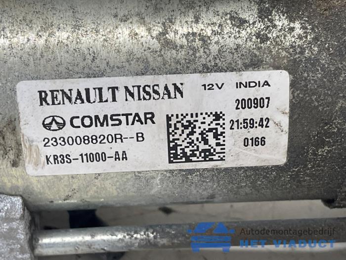 Startmotor van een Nissan Micra (K14) 1.0 IG-T 100 2020
