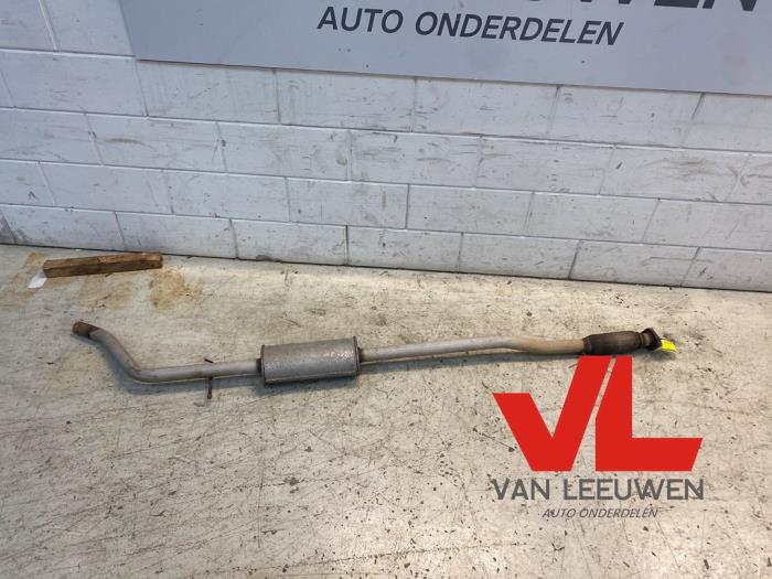 Gebruikte Uitlaat Middendemper Fiat Punto II (188) 1.4 16V Prijs € 32,50 Margeregeling aangeboden door Van Leeuwen Auto Onderdelen