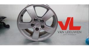 Gebruikte Velg Hyundai Tucson Prijs € 45,00 Margeregeling aangeboden door Van Leeuwen Auto Onderdelen