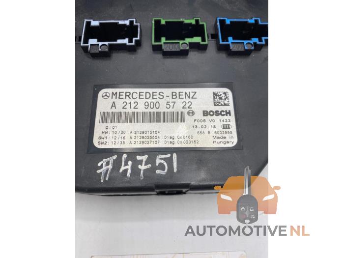 Comfort Module van een Mercedes-Benz C (W204) 2.2 C-220 CDI 16V BlueEFFICIENCY 2013