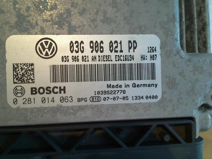 Gebruikte Computer boord Volkswagen Jetta Prijs op aanvraag aangeboden door VW Parts Dronten