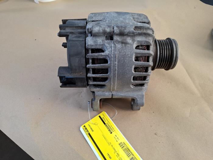 Gebruikte Dynamo Volkswagen Polo VI (AW1) 1.6 TDI 16V 80 Prijs € 110,00 Margeregeling aangeboden door VW Parts Dronten