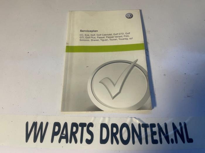Instructie Boekje van een Volkswagen Up! (121) 1.0 12V 60 2012