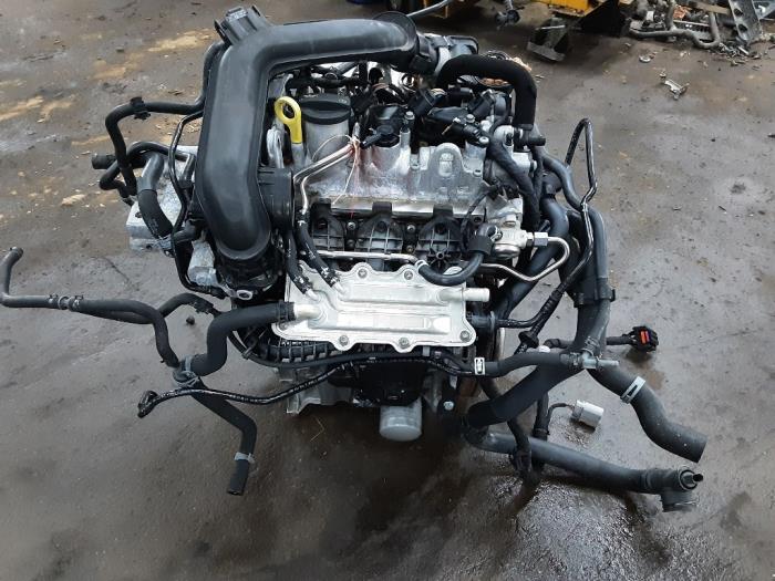 Motor van een Audi A1 Sportback (GBA) 1.0 30 TFSI 12V 2019