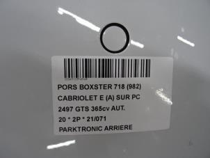 Gebruikte PDC Sensor Porsche 718 Boxster (982) 2.5 GTS Turbo Prijs op aanvraag aangeboden door Collignon & Fils