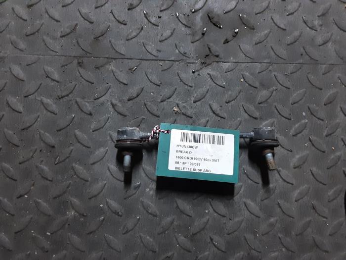 Reactiestang links-achter van een Hyundai I30 2008