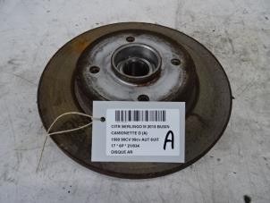 Gebruikte Remschijf achter Citroen Berlingo Prijs € 50,00 Inclusief btw aangeboden door Collignon & Fils