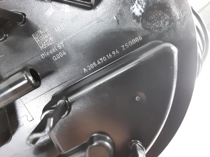 Dieselpomp van een Mercedes C-Klasse 2019