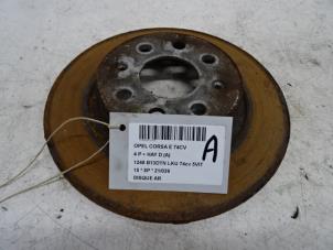 Gebruikte Remschijf achter Opel Corsa Prijs € 20,00 Inclusief btw aangeboden door Collignon & Fils